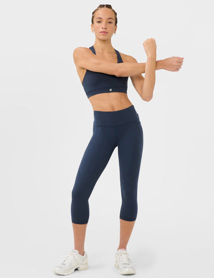Sweaty Betty Power Cropped Gym Leggings - Navy Blueimages7- The Sports Edit