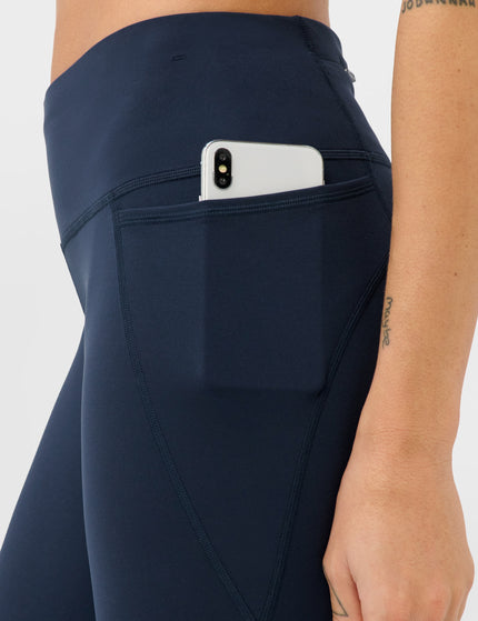 Sweaty Betty Power Cropped Gym Leggings - Navy Blueimages3- The Sports Edit