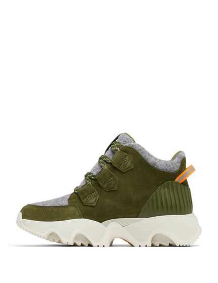 Sorel Kinetic Impact Caribou Plus Waterproof Sneaker Boots - Utility Green/Light Aloeimages4- The Sports Edit