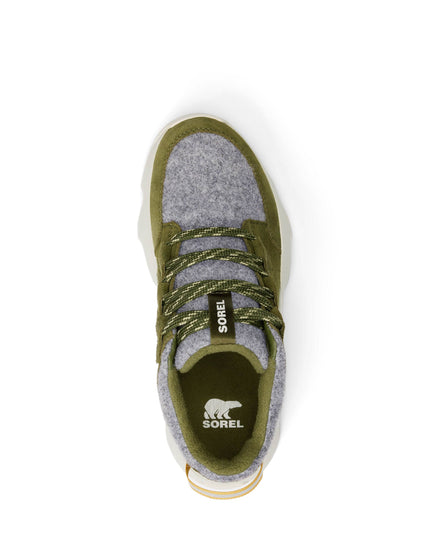 Sorel Kinetic Impact Caribou Plus Waterproof Sneaker Boots - Utility Green/Light Aloeimages7- The Sports Edit