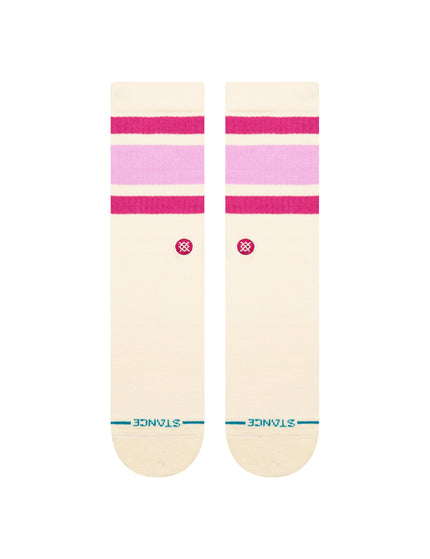 Stance Boyd Crew Sock - Lavenderimages3- The Sports Edit