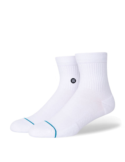Stance Icon Quarter Sock - Whiteimages1- The Sports Edit