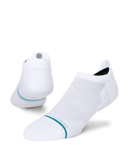 Stance Run Light Tab Sock - Whiteimages1- The Sports Edit