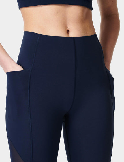 Sweaty Betty Aerial Power UltraSculpt High Waisted Leggings - Navy Blueimages4- The Sports Edit