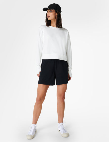 Sweaty Betty After Class Crop Sweatshirt - Lily Whiteimages5- The Sports Edit