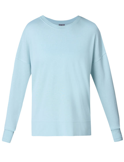 Sweaty Betty After Class Longline Sweatshirt - Vista Blueimages8- The Sports Edit