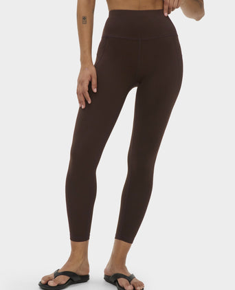 All Day 7/8 Leggings - Espresso Brown