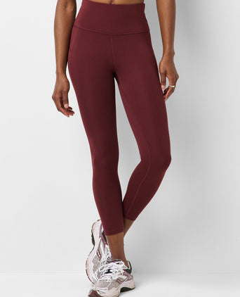 All Day 7/8 Leggings - Malbec Red