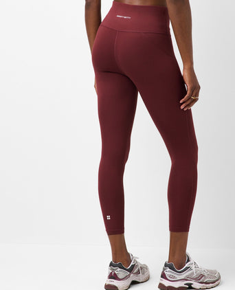 All Day 7/8 Leggings - Malbec Red