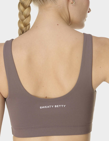 Sweaty Betty All Day Light Support Sports Bra - Taupe Brownimages2- The Sports Edit