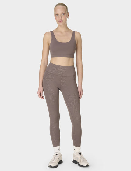 Sweaty Betty All Day Light Support Sports Bra - Taupe Brownimages3- The Sports Edit
