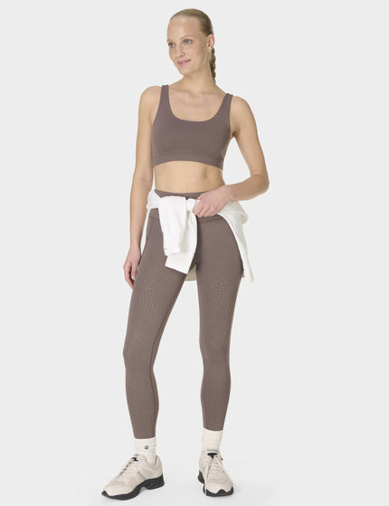 Sweaty Betty All Day Light Support Sports Bra - Taupe Brownimages4- The Sports Edit