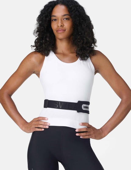 Sweaty Betty Athlete Crop Seamless Workout Vest - Whiteimages4- The Sports Edit