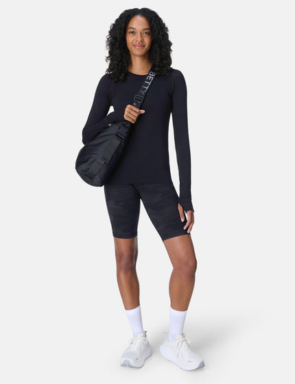 Sweaty Betty Athlete Seamless Gym Long Sleeve Top - Blackimages6- The Sports Edit