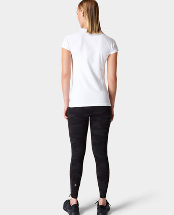 Athlete Seamless Gym T-Shirt - White