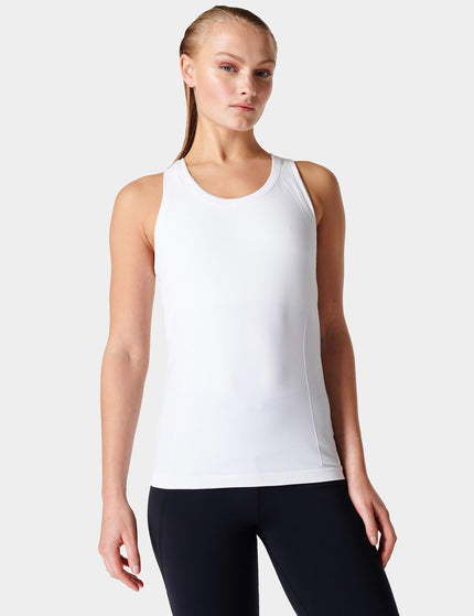Sweaty Betty Athlete Seamless Gym Vest - Whiteimages3- The Sports Edit