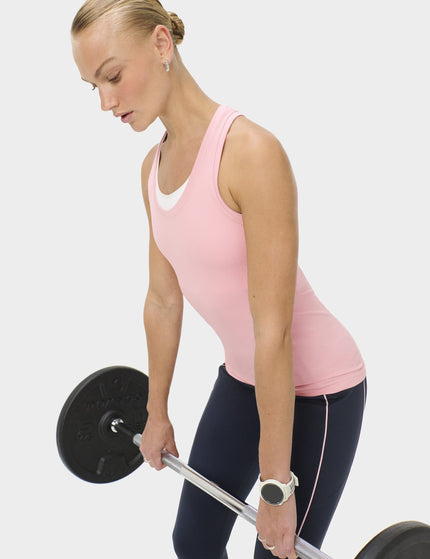Sweaty Betty Athlete Seamless Workout Vest - Deco Pinkimages4- The Sports Edit