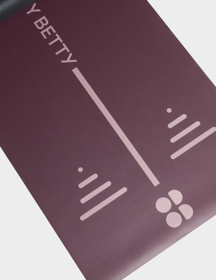 Sweaty Betty Balance Yoga Mat - Midnight Cherry Purpleimages3- The Sports Edit