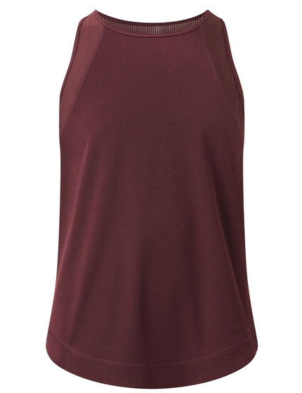 Sweaty Betty Breathe Easy Mesh Run Vest Top - Malbec Redimages7- The Sports Edit