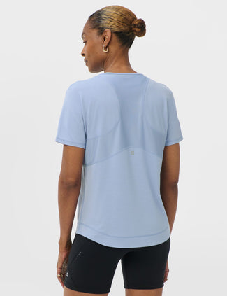 Breathe Easy Mesh T-Shirt - Laguna Blue