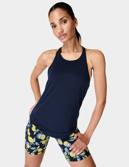 Sweaty Betty Breathe Easy Run Vest - Navy Blueimages1- The Sports Edit