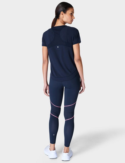 Sweaty Betty Breathe Easy Running T-Shirt - Navy Blueimages4- The Sports Edit