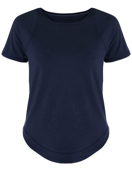 Sweaty Betty Breathe Easy Running T-Shirt - Navy Blueimages5- The Sports Edit