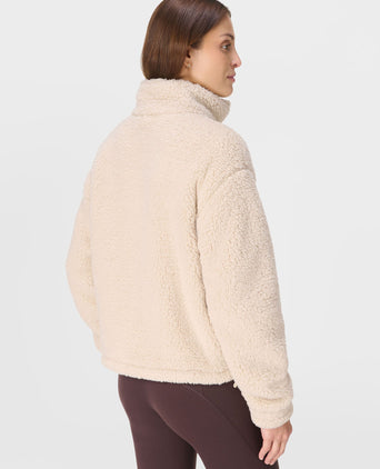 Canyon Fleece Zip Up - Barley Beige