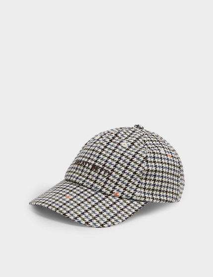 Sweaty Betty Embroidery Cap - Brown Houndstooth Check Printimages1- The Sports Edit