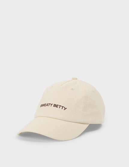 Embroidery Cap - Ecru Beige
