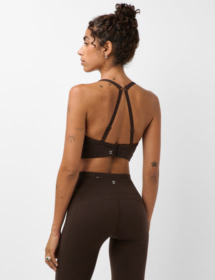 Sweaty Betty EmPower Sports Bra - Espresso Brownimages2- The Sports Edit