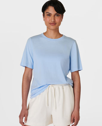 Essential Crew Neck T-Shirt - Breeze Blue