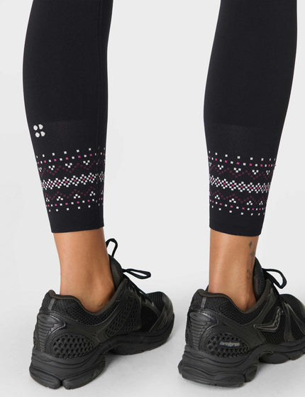 Sweaty Betty Fairisle Base Layer Set - Black Fairisle Jacquardimages8- The Sports Edit