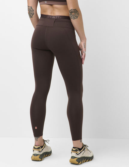 Sweaty Betty Hike 7/8 Leggings - Espresso Brownimages2- The Sports Edit