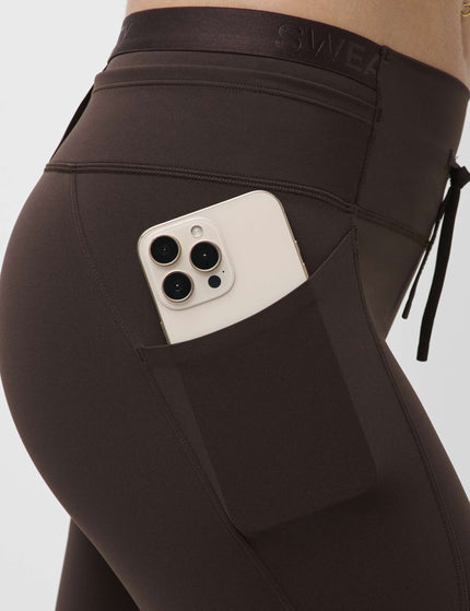 Sweaty Betty Hike 7/8 Leggings - Espresso Brownimages4- The Sports Edit