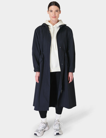 Sweaty Betty Motion Longline Parka - French Navy Blueimages2- The Sports Edit