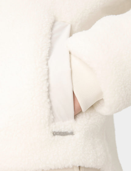 Sweaty Betty Navigate Sherpa Zip Up Jacket - Studio Whiteimages4- The Sports Edit