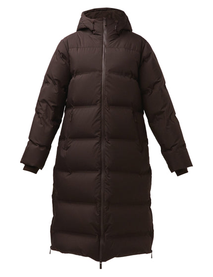 Sweaty Betty Nimbus Longline Waterproof Puffer - Espresso Brownimages5- The Sports Edit