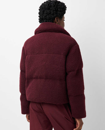 Nimbus Short Sherpa Jacket - Malbec Red