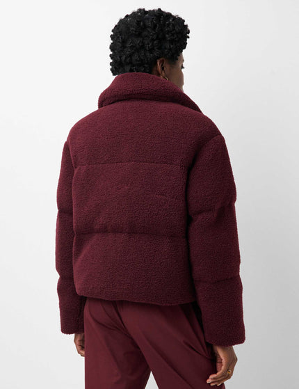 Sweaty Betty Nimbus Short Sherpa Jacket - Malbec Redimages2- The Sports Edit