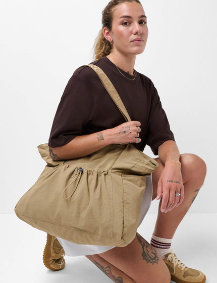 Sweaty Betty Nylon Ruched Tote Bag - Strata Beigeimages5- The Sports Edit