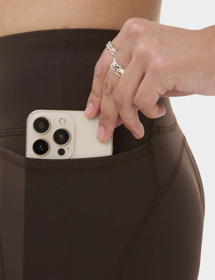 Sweaty Betty Power 7/8 Gym Leggings - Espresso Brownimages4- The Sports Edit