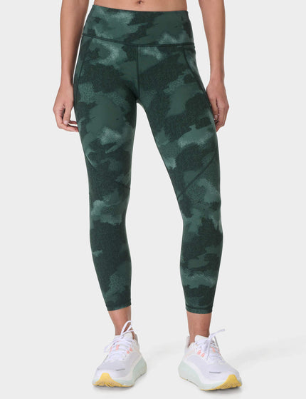 Sweaty Betty Power 7/8 Gym Leggings - Green Terrain Camo Printimages1- The Sports Edit