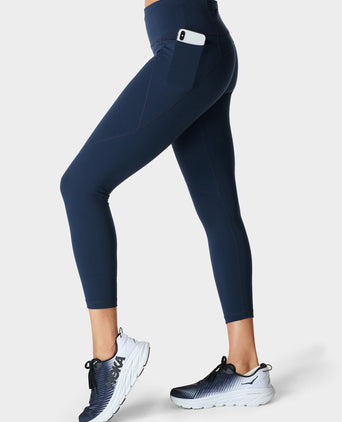 Power 7/8 Gym Leggings - Navy Blue