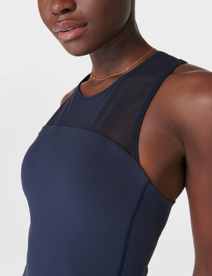Sweaty Betty Power Illusion Workout Tank - Navy Blueimages3- The Sports Edit