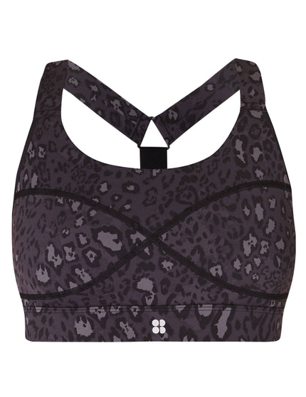 Sweaty Betty Power Medium Support Sports Bra - Black Luxe Leopard Printimages6- The Sports Edit
