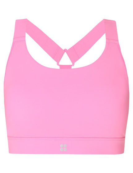 Sweaty Betty Power Medium Support Seam-Free Bust Bra - Guava Pinkimages6- The Sports Edit