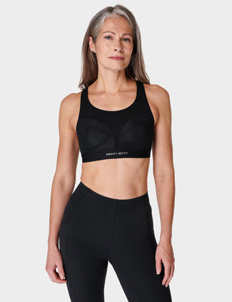 Power Pro Running Bra - Black