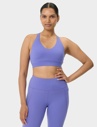 Power Pulse Bra - Aura Blue