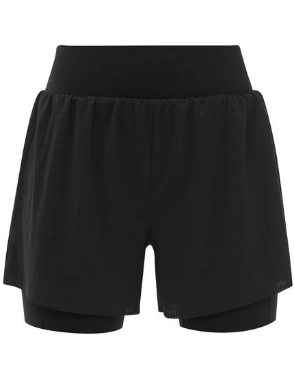 Sweaty Betty Power Texture Perforated Mesh Shorts - Blackimages4- The Sports Edit